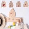 Wooden Bear Family Theme Art Puzzle Solid Color Personalised Funny Desktop Ornament Home Deco Gift Crafts Decoration