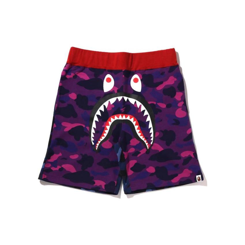 Шорты-худи Bape Crazy Camo Shark 1I20-153-003