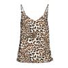 Leopard Print V-neck Tank Top for Women