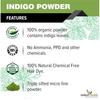 The Forest Herbs Natural Care From Nature Indigo Leaves Powder (500g) Organic for Hair Colour Black, Avuri Leaf (Pack of 1)
