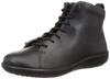 Sneaker Genuine Rubber Easy To 3E ASC Cm [Achilles Sorbo] Women's Boots, Leather, Straps, Walk, 5380, Black, 22.5