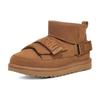 UGG Классические ультрамини гибридные ботинки Каштановые Женские (унисекс) Снегоступы 1133471 CHE