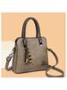 Handbag Women PU Woven Handle Adjustable Strap Daily Commute