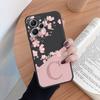 Чехол для телефона Redmi 12 Note 14 Pro Розовые цветы Первая буква от A до Z Силиконовый Мягкая задняя крышка Алфавит Чехол-ракушка Для пары Чехол