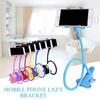 360 Clip Mobile Phone Holder Stand Portable Flexible Lazy Bed Desktop Bracket Smartphones Desk Bed Mount Stand Base Support 75cm