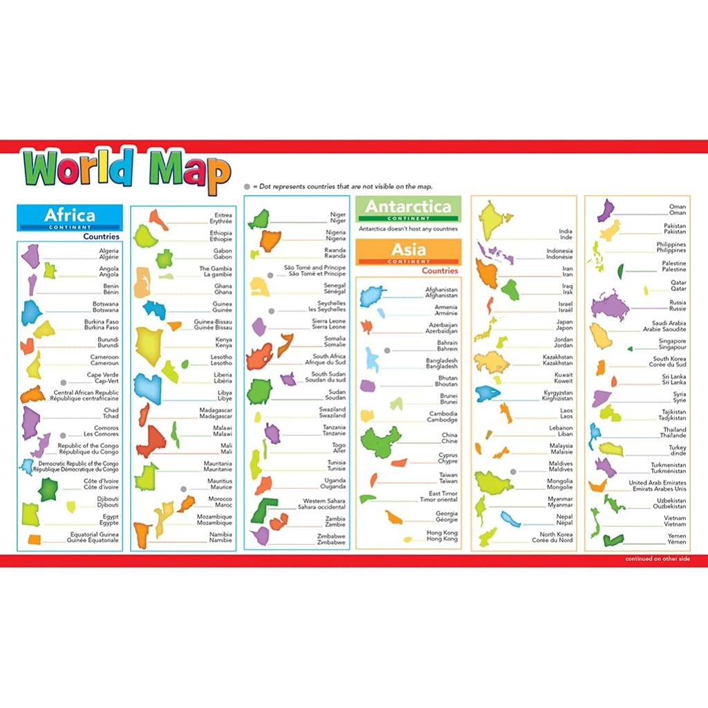 MasterPieces Masterpieces Educational Map World Creative Kids First Choice Award Stem Products 60 Piece Jigsaw Puzzle Ages Mom's 5+