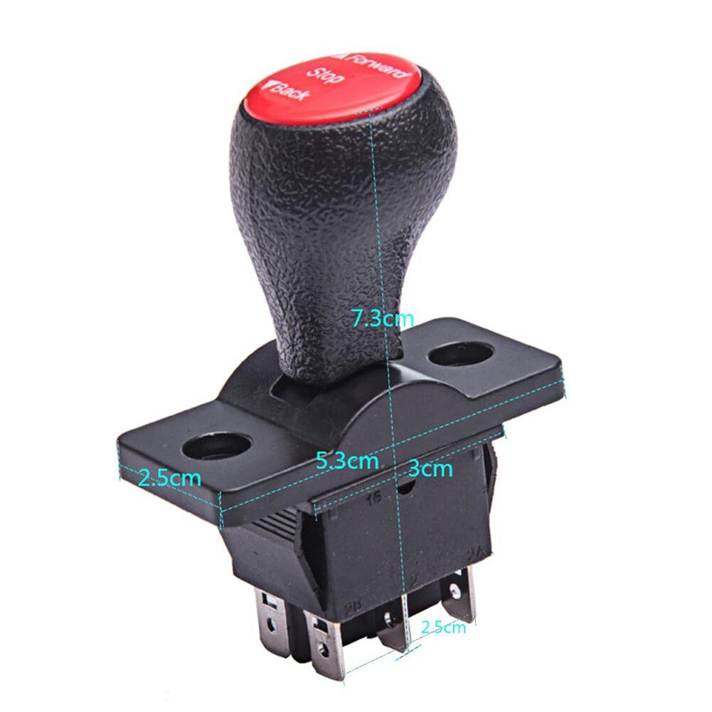 1pc Forward/Reverse Switch Replacement Push Rod Switch Forward Stop Reverse Gear Lever For 6V12V Kids Ride-On Car Toys Accessory