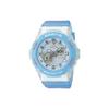 Женские кварцевые часы коллекции BABY G 46,3*42,2 мм Белый циферблат BGA 270AQ 2A BGA-270AQ-2A