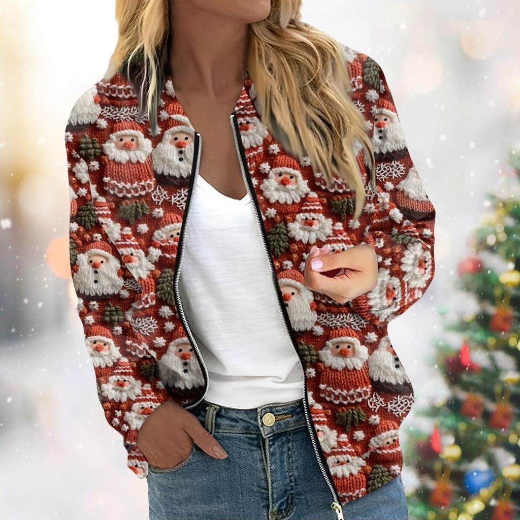 Женская куртка с длинным рукавом, легкая, на молнии, укороченная, с цветочным принтом, верхняя одежда, повседневная, стеганая куртка с карманами