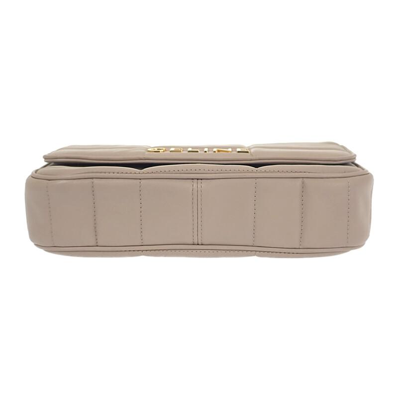 CELINE  111273EPZ.02TR Shoulder Bag Ivory Goat leather Women