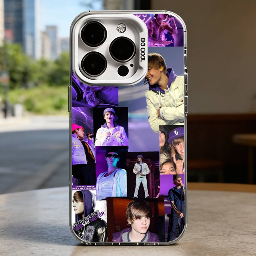 Чехол J-Justin B-Bieber для iPhone 16 15 14 13 12 11 Pro Max Plus Air 16E X XR XS Max Жесткий противоударный бампер