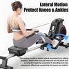 Air Rowing Resistance Rower Gym Equipment Cardio Machine Concept Fitness Indoor Body Building Infinite Air Resistance Rower