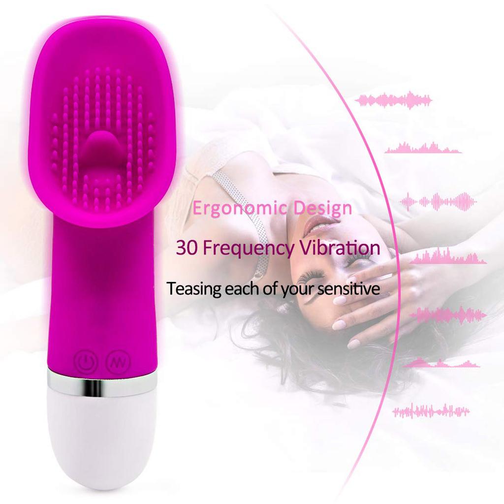 Vibrating Female Masturbator Dildo Tongue Masturbator For Women