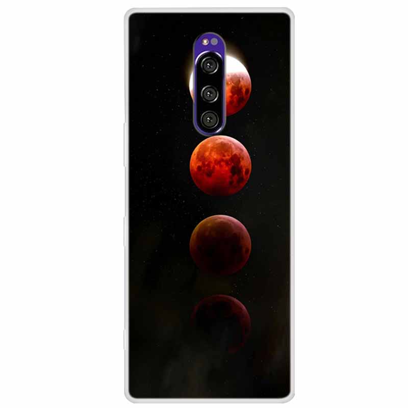 Чехол для Sony Xperia 1 Роскошные Животные Прозрачная Крышка для Sony Xperia1 XZ4 SO-03L SOV40 J8110 J9150 J8170 Корпуса Чехлы для Телефона