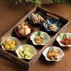 Japanese Style Ceramic Dipping Dish Lotus-shaped Sauce Dish Decorative Mini Fruits Bowl  Restaurant