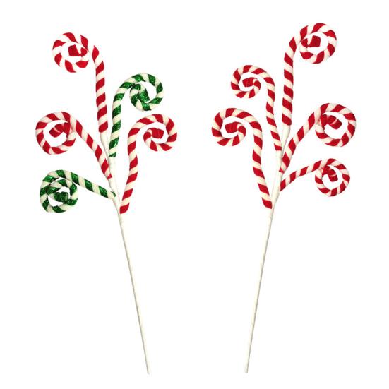 4 шт. конфетные палочки многофункциональные фигурные рождественские конфеты палочки украшения для рождественской елки