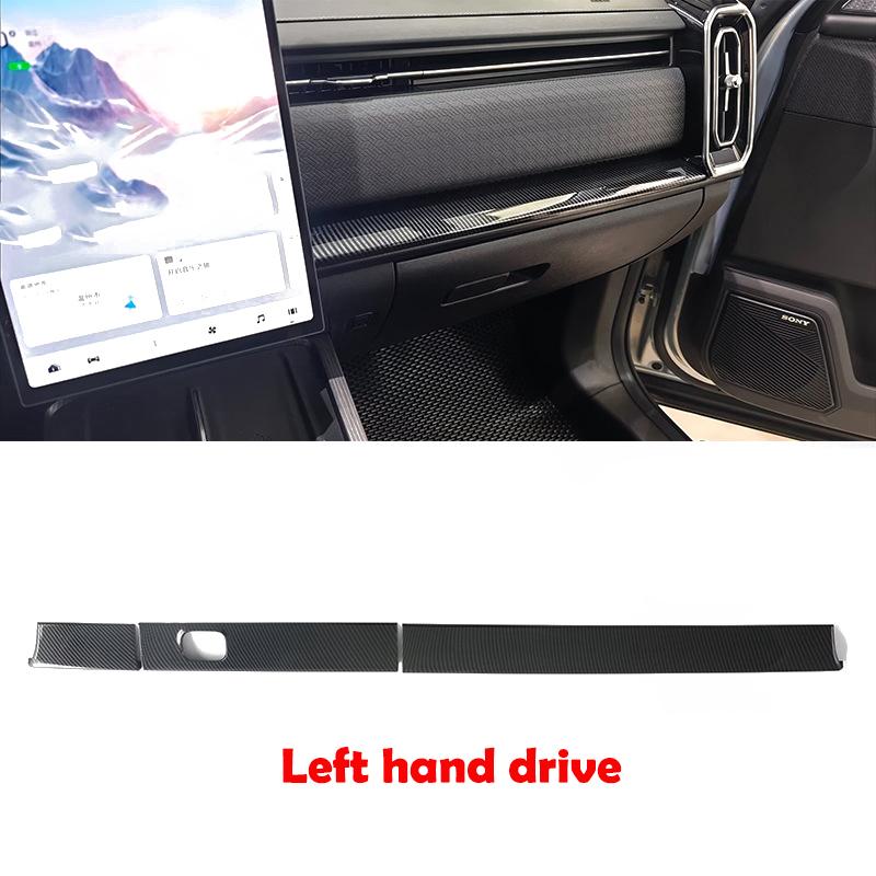 LHD RHD Для Chery JAECOO J7 2024 2025 ABS карбоновое волокно крышка переключателя стеклоподъемника панель переключения передач крышка вентиляционного отверстия кондиционера аксессуары для интерьера