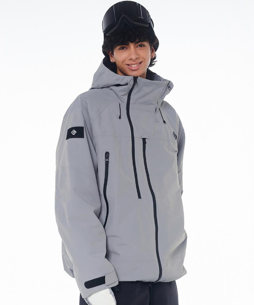 Куртка-анорак для кук 2425 Ricca Snowboard Серая Унисекс