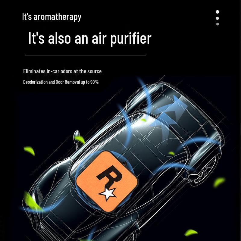 Карточная Звезда Буква R Долгоиграющий Ароматизатор Воздуха для Автомобиля с Эфирным Маслом Украшение