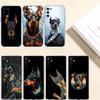 MH42 Dobermann Dog Phone Case for Motorola Edge 20 30 S30 40 50 Fusion Lite Plus Pro Neo Ultra One Power Action Macro Hyper Vision Zoom