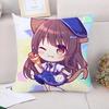 Anime Girl Pillow Cases Decorative Pillows Covers Pillowcase Cushion Cover  Sofa Cushions Pillowcases  Fall Decor Home