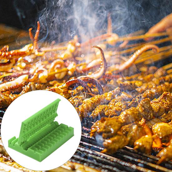 Приспособление для приготовления шашлыка для кебаба 3-в-1 с антипригарным покрытием, инструмент для приготовления кебаба для мяса, овощей, кишечника, простая в использовании ручная машина для изготовления форм для шампуров