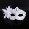 Cosplay Props Halloween Decoration Half Faced Mask Halloween Mask Luminous Mask Masquerade Mask