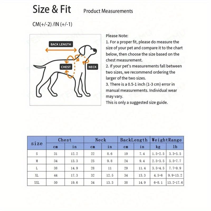 1 шт. Охлаждающая рубашка для питомца, Дизайн на 4 лапы, Формальный воротник, Одежда для кошек и собак