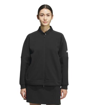 Женская куртка Adidas Golf COLD Fabric Mix Black .RDY на молнии
