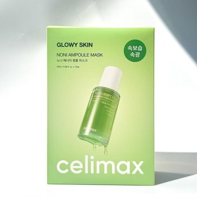 CELIMAX Ампульная маска для сияния кожи с нони, 2 варианта