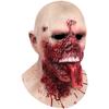 Хэллоуин Гнилое Лицо Зомби Ужас Латексная Маска Косплей Головные Уборы Одеваются Реквизит Для Хэллоуина