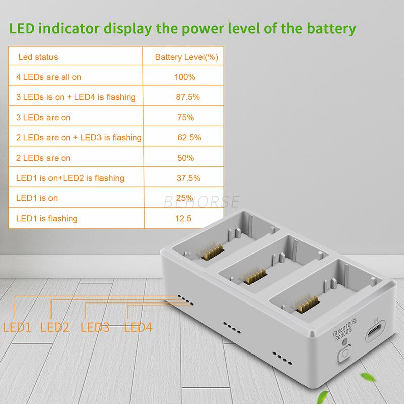 Charger Hub For Mini 3 Pro/Mini 3 Flight Battery Fast Charging Charging Hub Intelligent For DJI Mini4 Pro Accessories