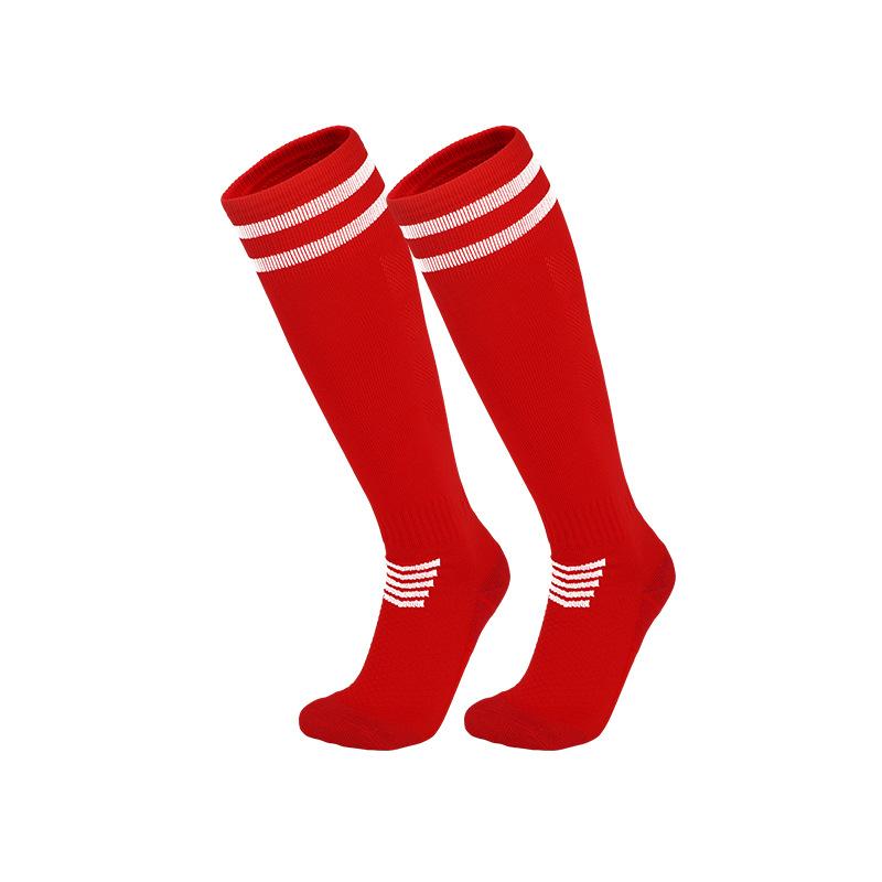 2026 Actual Combat Long Tube Football Socks Professional Adult Children Older Children Towel Bottom Leg Guards Breathable Sports Socks