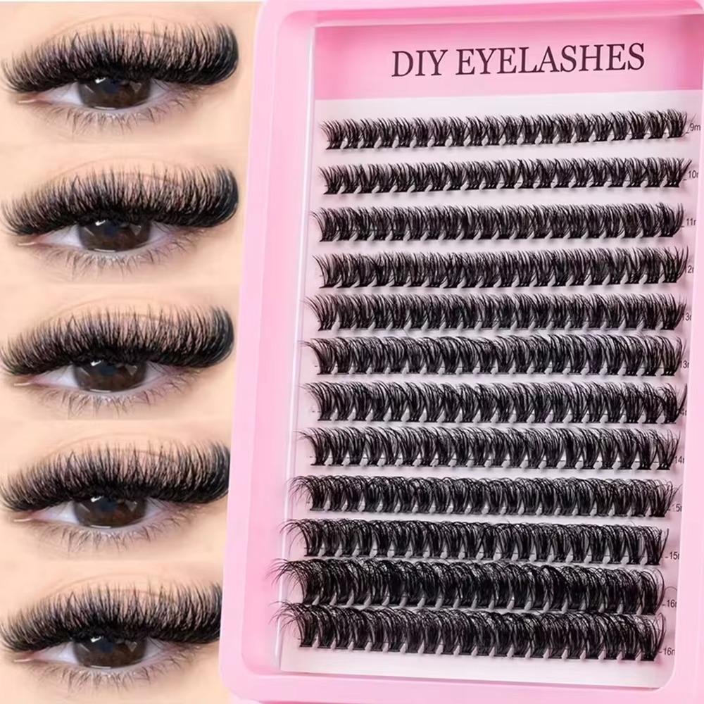 Enlarge Eyes False Eyelashes Segmented Individual Lashes for Beginners