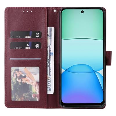 Для Xiaomi Redmi 13 5G/4G Чехол Кошелек Подставка Вид Кожа PU Чехол для телефона
