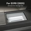 Car Central Console Storage Box for Volvo EX90 2025 Armrest Box Organizer Tray Interior Accessories