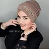 Luxury Hijab Scarf Turban Muslim Women Wear Islamic Items Bone Turkey Hair Bands