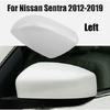 Белый колпак крышки зеркала заднего вида с левой стороны для Nissan-Sentra 2012-