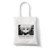 Anime Shopper Bag Hunter X Hunter Killua Zoldyck Shopping Bag Canvas Bag Tote Large Capacity Collapsible Handbags Shoulder Bag