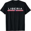 LIBERIA FLAG LIBERIAN SPORTS ATHLETIC TEAM JERSEY T-Shirt