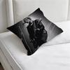 JJamie CCampbell  BBower Fashion Square Pillow Case Durable Throw Pillow Cover for Sofa Couch Chair
