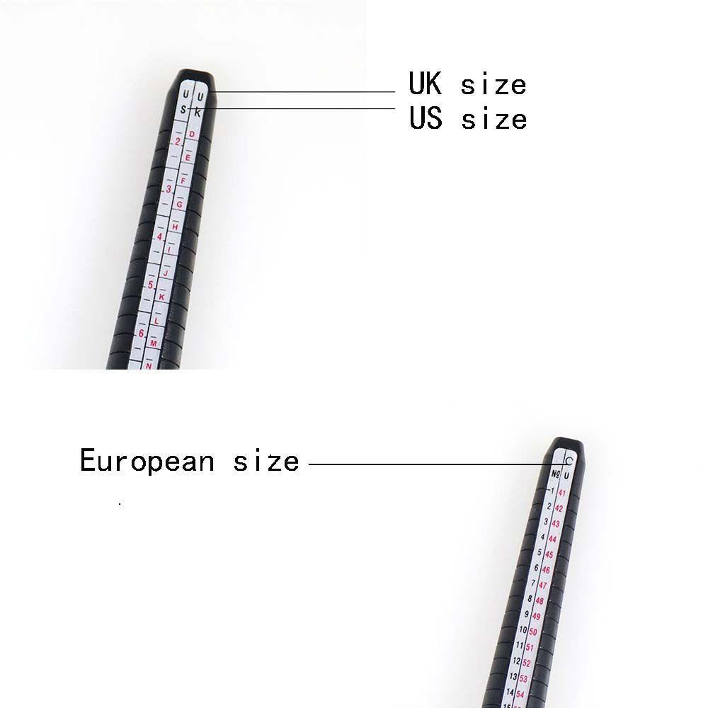 Окружность Размер кольца Карта Таблица Размер пальца Доска Кольцо Мандрель Палочка Измеритель кольца Картон