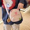 Anti-splash Water Cartoon Shoulder Pouch Plush Doll Pendant Creative Crossbody Bag Women