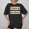 Direction Clowns To The Left Jokers To The Right Merch Unisex Unisex Summer Fashion T Shirt Cotton Tee Printed Tshirt Clothes