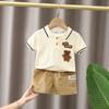 Baby Boy Clothes Set T-shirt Shorts Kids Boy Summer Clothing Set Cute Cartoon Baby Boy Outfit Set Infant Toddler Tee Shirt Pants
