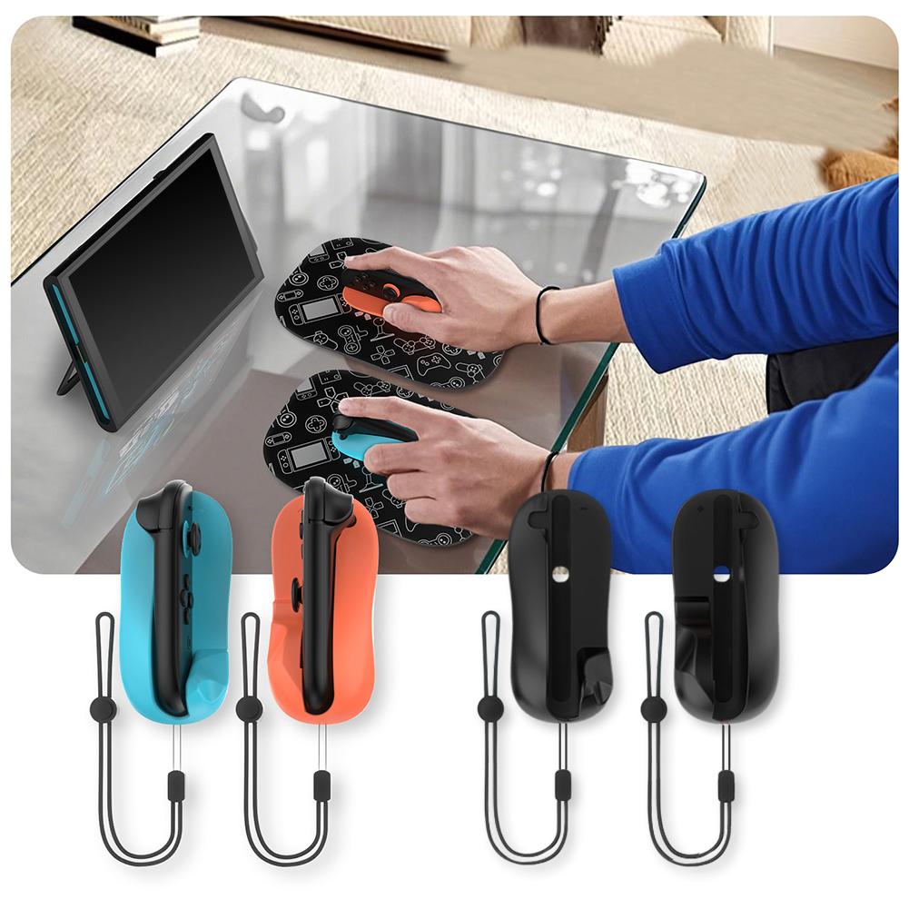 Кронштейн для мыши левого и правого контроллера с ковриком для мыши, подставка для мыши игрового контроллера, эргономичная рукоятка для мыши для Switch 2 Аксессуары