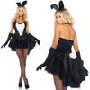 Сексуальный костюм зайчика для женщин, костюм кролика, косплей, смокинг, наряд на Хэллоуин, платье, маскарадный