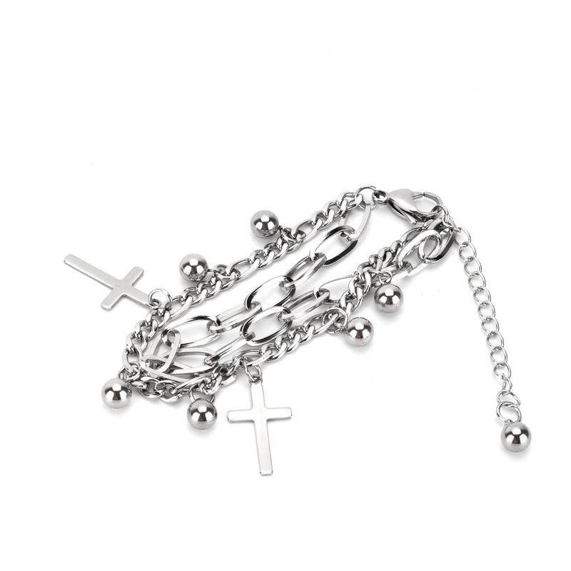 BraceletStainless Steel Bracele Stainless Steel Jewelry for Women Men Punk Hip Hop Jewelry Bracelet