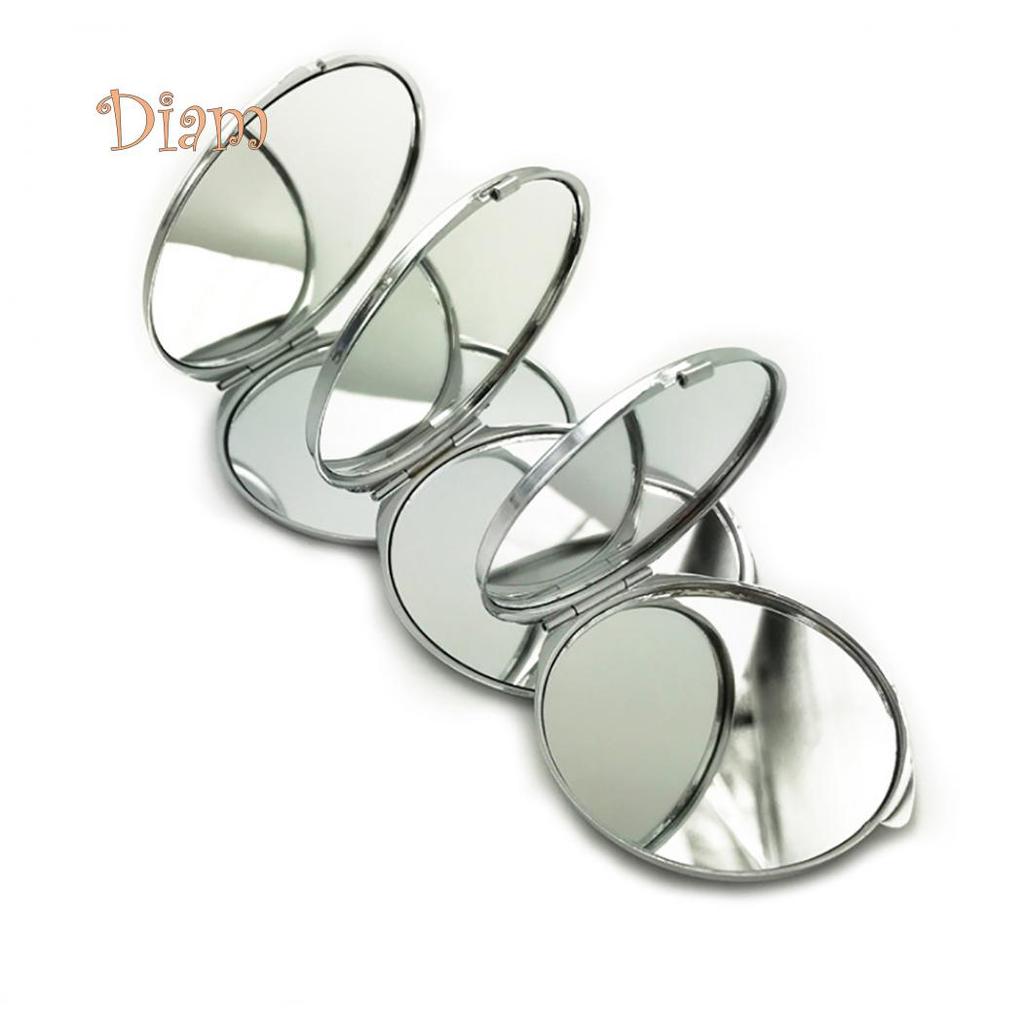 SBS 1Pc Women Portable Makeup Cosmetic Double Side Folding Traveling Pocket Mirror