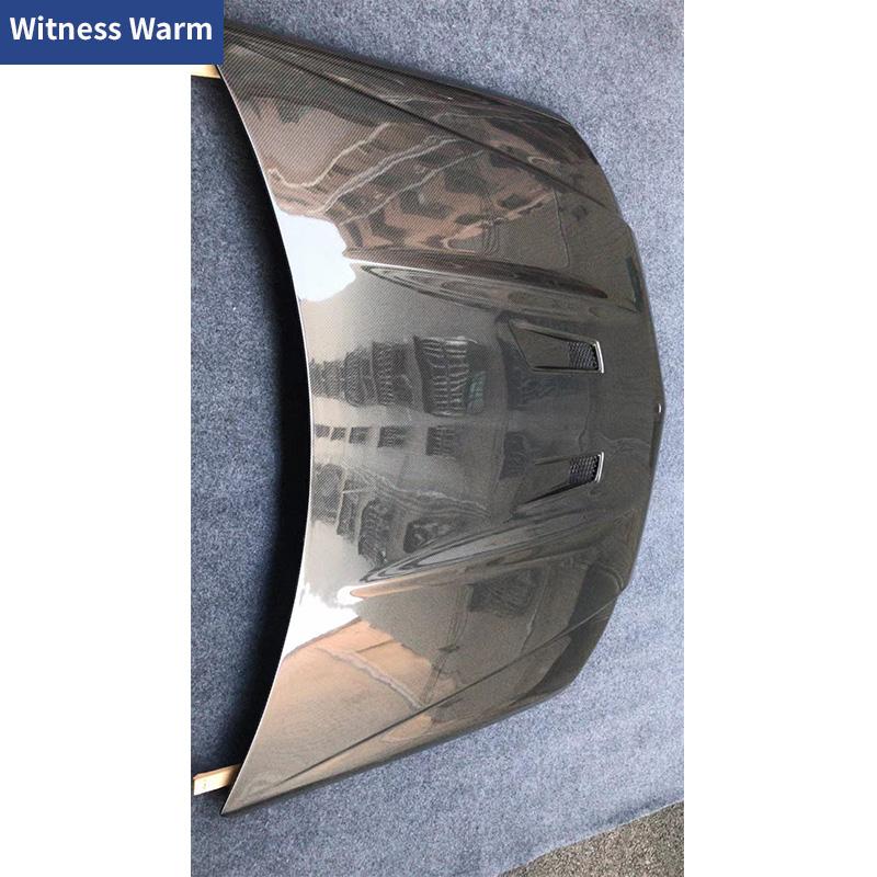 Для Mercedes Benz W204 C63 AMG Tuning 2007-2011 карбоновый/FRP комплект обвеса для крышки двигателя, капота